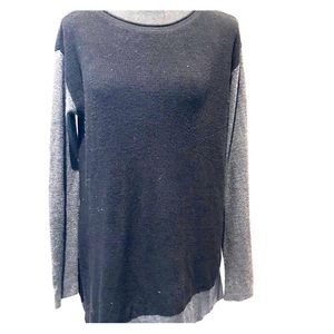 Vince Camuto Colorblock Asymmetrical Hem Sweater